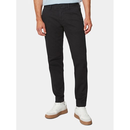 Marc O'Polo Chinosy M20 0108 10064 Czarny Shaped Fit ze sklepu MODIVO w kategorii Spodnie męskie - zdjęcie 182707572