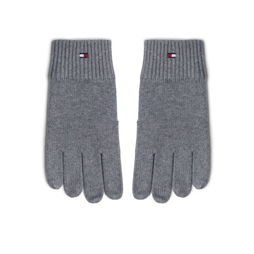 Tommy Hilfiger Rękawiczki Męskie Essentials AM0AM12845 Szary ze sklepu MODIVO w kategorii Rękawiczki męskie - zdjęcie 182707603