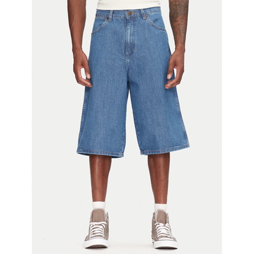 Wrangler Szorty jeansowe Jort 112362509 Niebieski Oversize ze sklepu MODIVO w kategorii Spodenki męskie - zdjęcie 182707604