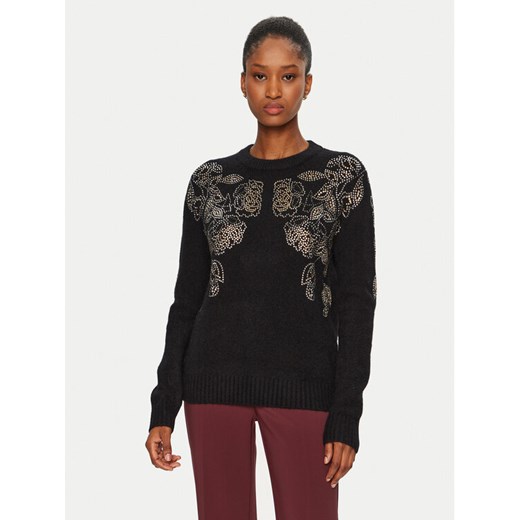Marciano Guess Sweter 4BGR44 5786Z Czarny Regular Fit ze sklepu MODIVO w kategorii Swetry damskie - zdjęcie 182707774