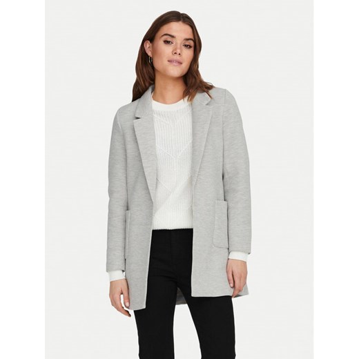 ONLY Marynarka Baker 15218396 Szary Regular Fit ze sklepu MODIVO w kategorii Marynarki damskie - zdjęcie 182707830