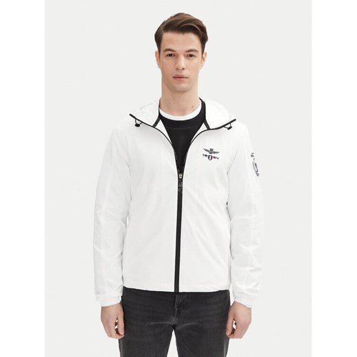 Aeronautica Militare Kurtka przejściowa 251AB2204CT3264 Biały Regular Fit ze sklepu MODIVO w kategorii Kurtki męskie - zdjęcie 182707911
