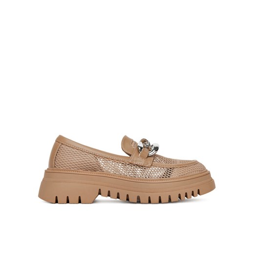 DeeZee Loafersy 60062D-2 Brązowy ze sklepu MODIVO w kategorii Półbuty damskie - zdjęcie 182707970
