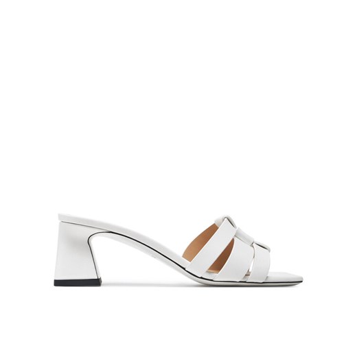 Pollini Klapki SA28305C0ITT0100 Biały 36 MODIVO