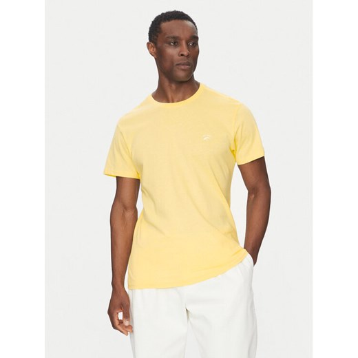 INDICODE T-Shirt Kloge 40-915 Żółty Regular Fit ze sklepu MODIVO w kategorii T-shirty męskie - zdjęcie 182708061