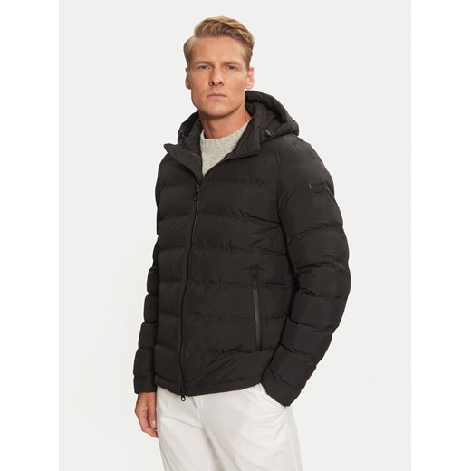 Geox Kurtka zimowa Spherica M4629C T3128 F9000 Czarny Regular Fit ze sklepu MODIVO w kategorii Kurtki męskie - zdjęcie 182708094