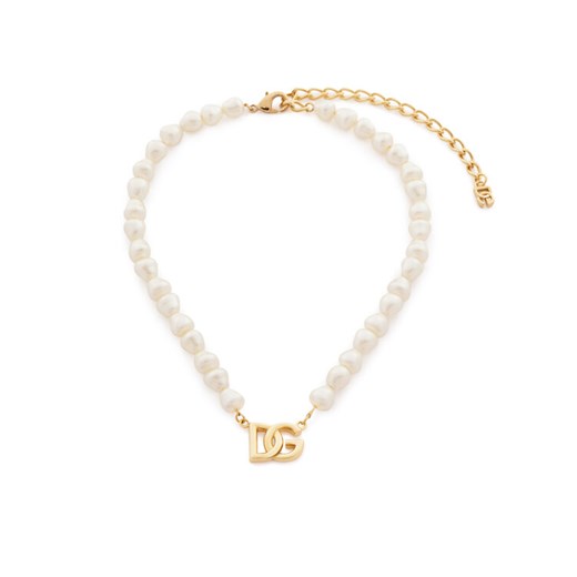 Dolce&Gabbana Naszyjnik WNQ6M1 W1111 Biały ze sklepu MODIVO w kategorii Naszyjniki - zdjęcie 182708133