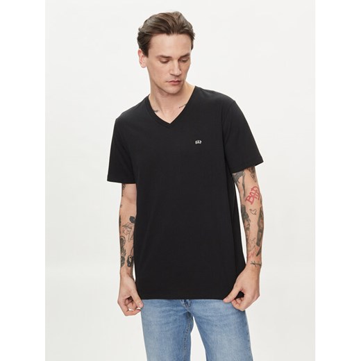Gap T-Shirt 753771-02 Czarny Regular Fit ze sklepu MODIVO w kategorii T-shirty męskie - zdjęcie 182708154