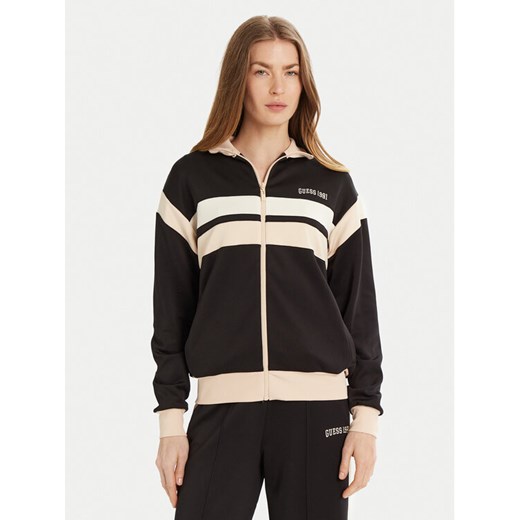 Guess Bluza V5RQ00 KCO72 Granatowy Regular Fit ze sklepu MODIVO w kategorii Bluzy damskie - zdjęcie 182708194