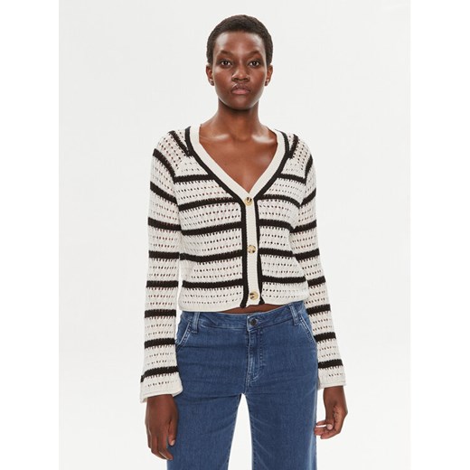Brave Soul Kardigan LKC-248TRIXIE Écru Relaxed Fit ze sklepu MODIVO w kategorii Swetry damskie - zdjęcie 182708303