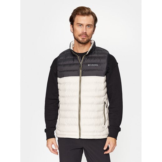 Columbia Kamizelka Powder Lite™ Vest Brązowy Regular Fit ze sklepu MODIVO w kategorii Kamizelki męskie - zdjęcie 182708330