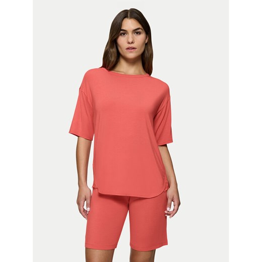 Triumph Piżama Timeless Sensuality 10222627 Koralowy Relaxed Fit ze sklepu MODIVO w kategorii Piżamy damskie - zdjęcie 182708344