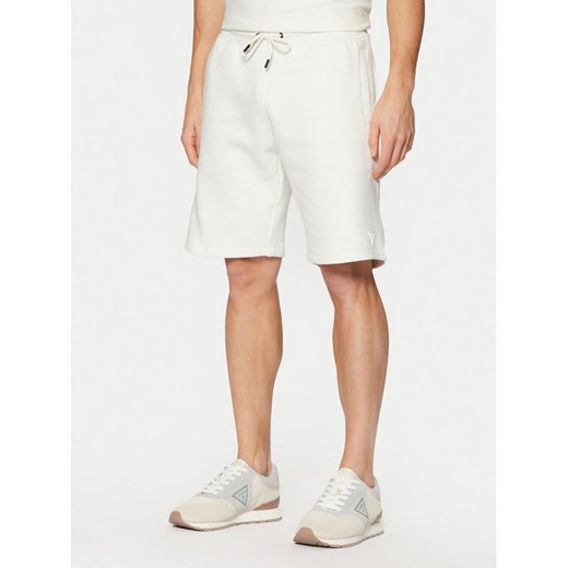 Guess Szorty sportowe Z2YD04 K9V31 Kolorowy Slim Fit ze sklepu MODIVO w kategorii Spodenki męskie - zdjęcie 182708412