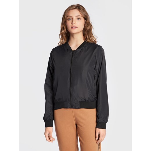 Brave Soul Kurtka bomber LJK-KAJAL Czarny Regular Fit ze sklepu MODIVO w kategorii Kurtki damskie - zdjęcie 182708422