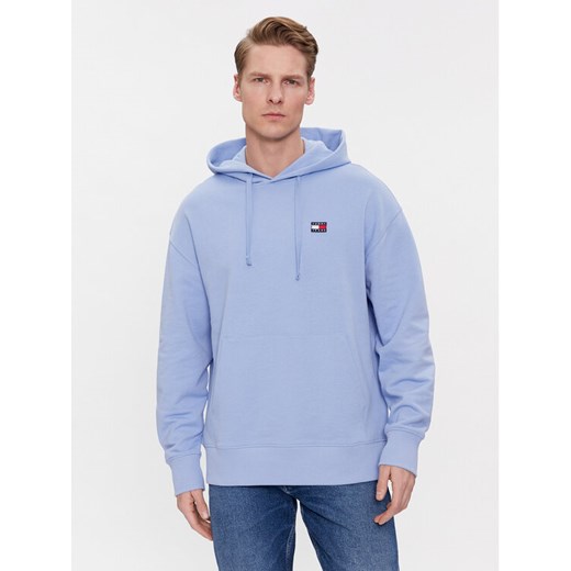 Tommy Jeans Bluza DM0DM16369 Niebieski Relaxed Fit ze sklepu MODIVO w kategorii Bluzy męskie - zdjęcie 182708511