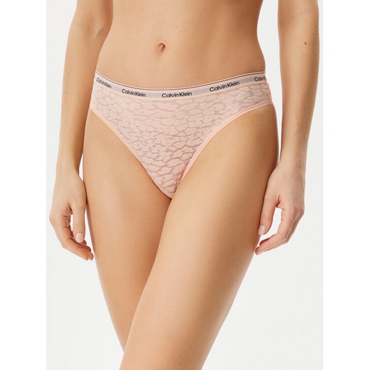 Calvin Klein Underwear Figi brazylijskie 000QD5233E Różowy ze sklepu MODIVO w kategorii Majtki damskie - zdjęcie 182708522