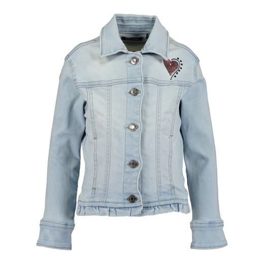 Blue Seven Kurtka jeansowa 745023 X Błękitny Regular Fit ze sklepu MODIVO w kategorii Kurtki dziewczęce - zdjęcie 182708570