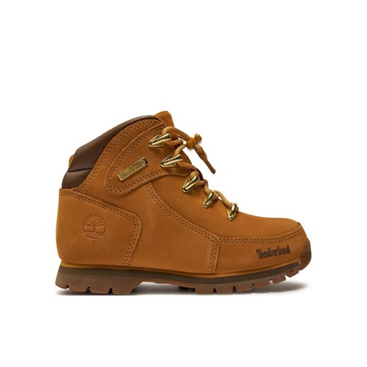 Timberland Trapery Euro Rock TB0A43QR2311 Brązowy ze sklepu MODIVO w kategorii Buty zimowe dziecięce - zdjęcie 182708580