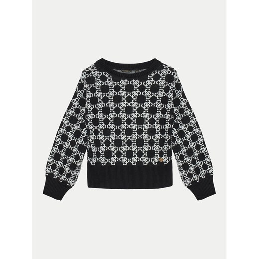 Guess Sweter J4BR04 Z3K10 Czarny Relaxed Fit ze sklepu MODIVO w kategorii Swetry dziewczęce - zdjęcie 182708630