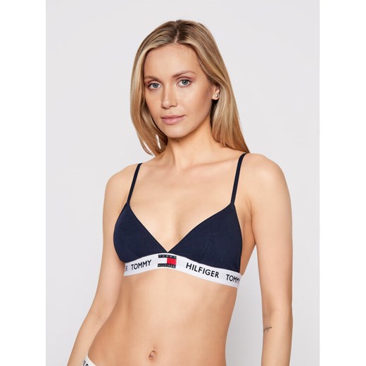 Tommy Hilfiger Biustonosz braletka UW0UW02243 Granatowy ze sklepu MODIVO w kategorii Biustonosze - zdjęcie 182708671