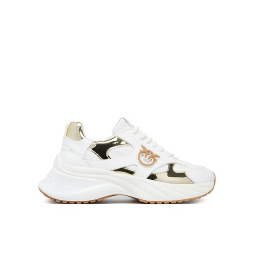 PINKO Sneakersy Ariel 15 SS0067E022 Biały ze sklepu MODIVO w kategorii Buty sportowe damskie - zdjęcie 182708724