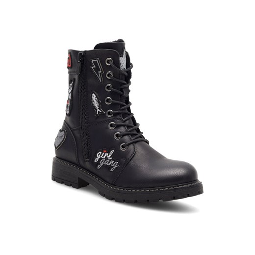 Nelli Blu Trapery CS2665-06A Czarny ze sklepu MODIVO w kategorii Buty zimowe dziecięce - zdjęcie 182708820