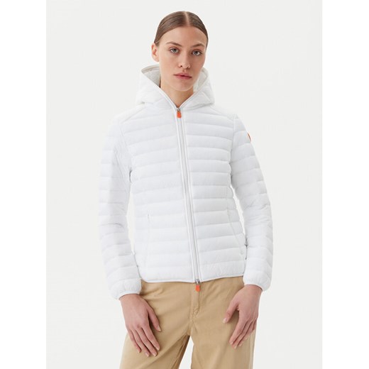 Save The Duck Kurtka przejściowa D33620W GIGA20 Biały Regular Fit ze sklepu MODIVO w kategorii Kurtki damskie - zdjęcie 182708923