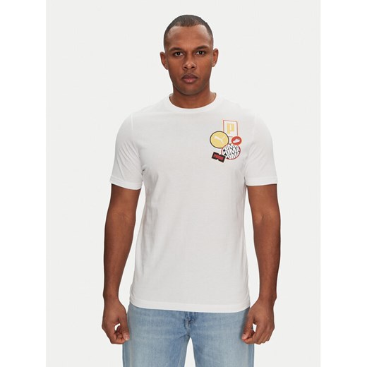 Puma T-Shirt Graphics Icon 684829 Biały Regular Fit ze sklepu MODIVO w kategorii T-shirty męskie - zdjęcie 182709232