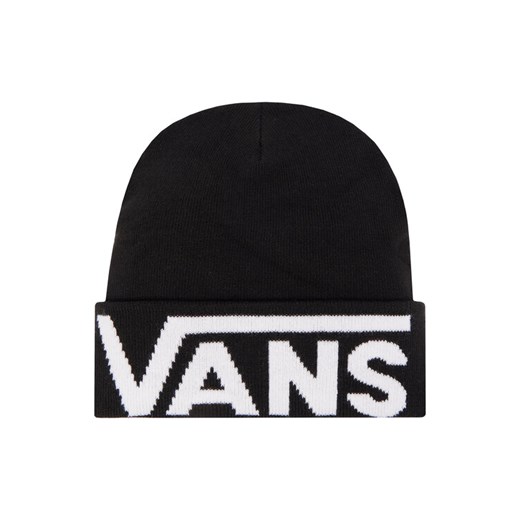 Vans Czapka Drop V Tall VN0A5FI3BLK1 Czarny ze sklepu MODIVO w kategorii Czapki zimowe damskie - zdjęcie 182709254