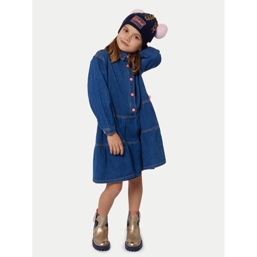 Billieblush Sukienka jeansowa U20496 Granatowy Regular Fit ze sklepu MODIVO w kategorii Sukienki dziewczęce - zdjęcie 182709291