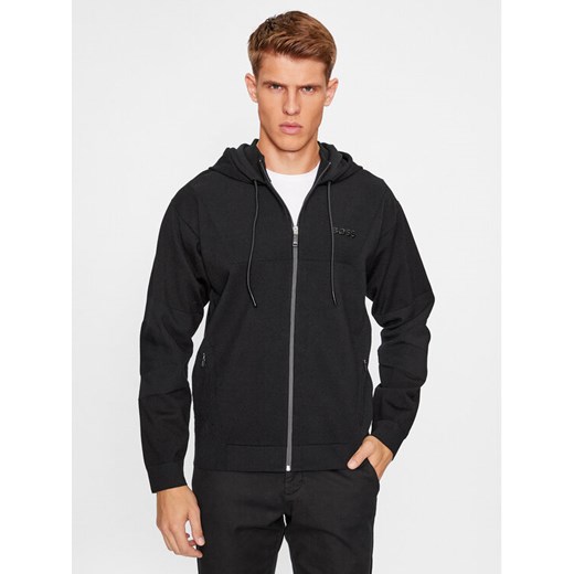 Boss Bluza Tasomo 50498535 Czarny Regular Fit ze sklepu MODIVO w kategorii Bluzy męskie - zdjęcie 182709382