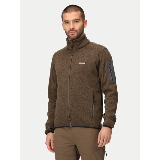 Regatta Polar Newhill RMA554 Brązowy Regular Fit ze sklepu MODIVO w kategorii Bluzy męskie - zdjęcie 182709431