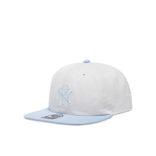 47 Brand Czapka z daszkiem MLB New York Yankees Foundation ’47 CAPTAIN RL B-FNDRL17GWP Biały ze sklepu MODIVO w kategorii Czapki z daszkiem męskie - zdjęcie 182709454