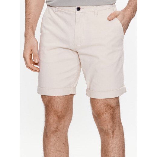 Jack&Jones Szorty materiałowe 12182549 Szary Regular Fit ze sklepu MODIVO w kategorii Spodenki męskie - zdjęcie 182709463
