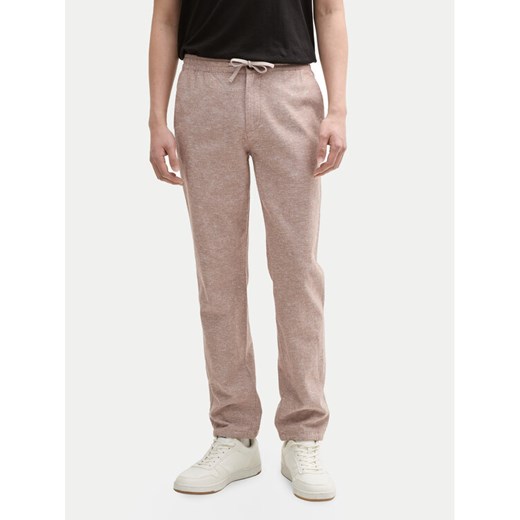 Tom Tailor Spodnie materiałowe 1044716 Beżowy Regular Fit ze sklepu MODIVO w kategorii Spodnie męskie - zdjęcie 182709520