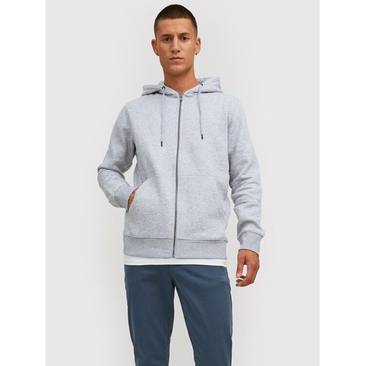 Jack&Jones Bluza Star 12210830 Szary Regular Fit ze sklepu MODIVO w kategorii Bluzy męskie - zdjęcie 182709594