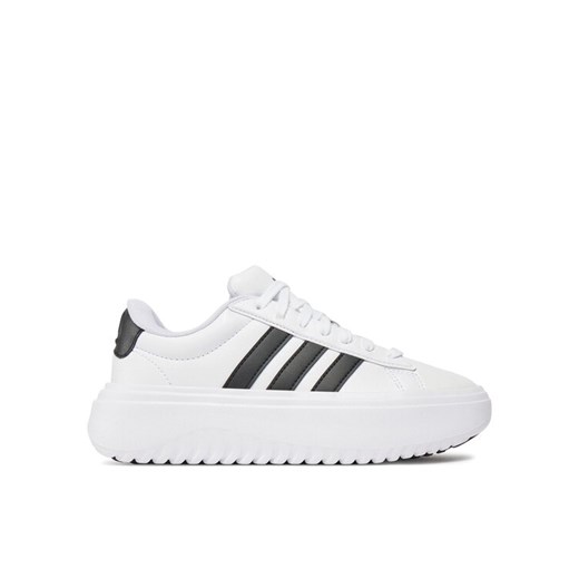 adidas Sneakersy Grand Court Platform IE1092 Biały ze sklepu MODIVO w kategorii Buty sportowe damskie - zdjęcie 182709672