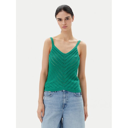 Vero Moda Top Peru 10326463 Zielony Regular Fit ze sklepu MODIVO w kategorii Bluzki damskie - zdjęcie 182709783