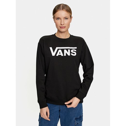 Vans Bluza Classic V Bff Crew VN000A5Q Czarny Regular Fit ze sklepu MODIVO w kategorii Bluzy damskie - zdjęcie 182709812