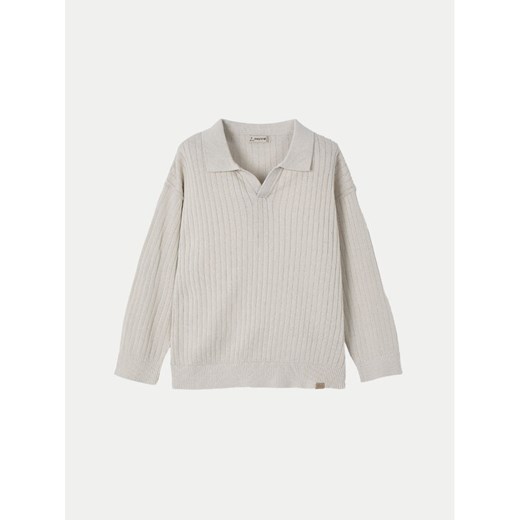 Mayoral Sweter 3367 Beżowy Regular Fit ze sklepu MODIVO w kategorii Swetry chłopięce - zdjęcie 182709823