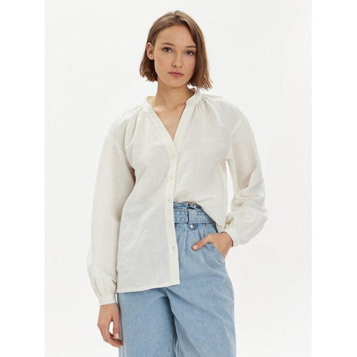 Wrangler Koszula Poet 112352274 Biały Relaxed Fit ze sklepu MODIVO w kategorii Koszule damskie - zdjęcie 182709833