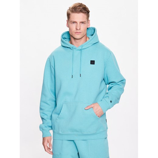DC Bluza ADYFT03362 Niebieski Regular Fit ze sklepu MODIVO w kategorii Bluzy męskie - zdjęcie 182709834