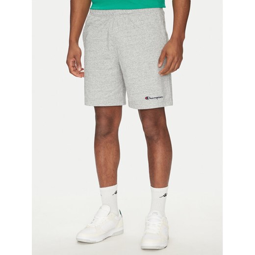 Champion Szorty sportowe 220306 Szary Regular Fit ze sklepu MODIVO w kategorii Spodenki męskie - zdjęcie 182709841