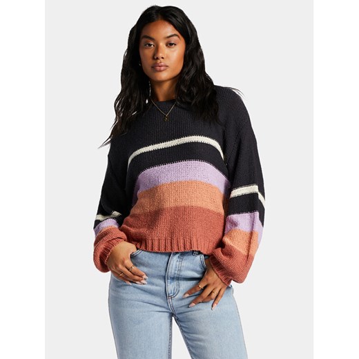 Billabong Sweter Seeing Double Swtr ABJSW00152 Fioletowy Regular Fit ze sklepu MODIVO w kategorii Swetry damskie - zdjęcie 182709843