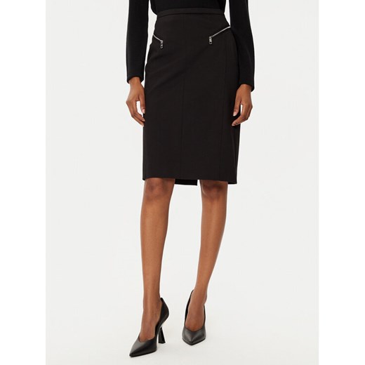 BOSS Spódnica ołówkowa Volmar 50533419 Czarny Regular Fit ze sklepu MODIVO w kategorii Spódnice - zdjęcie 182709863