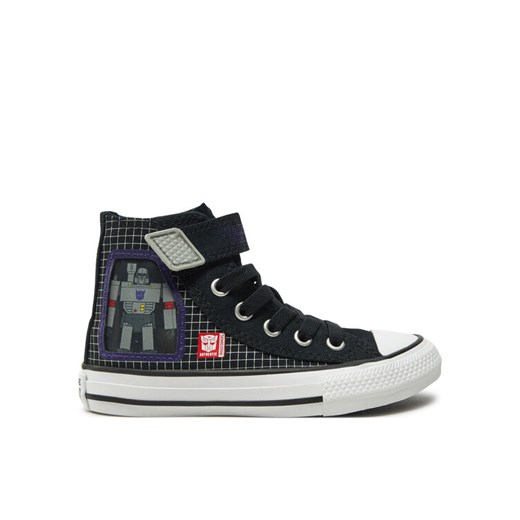Converse Trampki Converse x Transformers Chuck Taylor All Star Easy-On A11660C Czarny ze sklepu MODIVO w kategorii Trampki dziecięce - zdjęcie 182709884