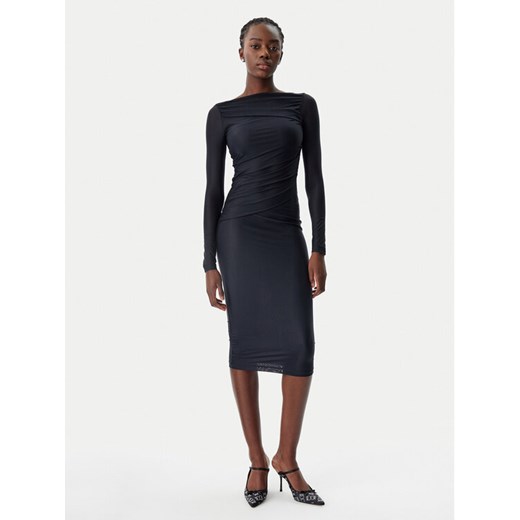 PINKO Sukienka koktajlowa 104838 A2H1 Z99 Czarny Slim Fit ze sklepu MODIVO w kategorii Sukienki - zdjęcie 182709911