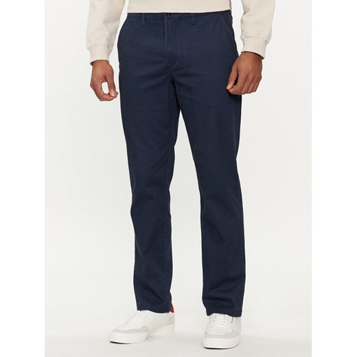 Jack&Jones Chinosy Dave 12212930 Granatowy Regular Fit ze sklepu MODIVO w kategorii Spodnie męskie - zdjęcie 182709944