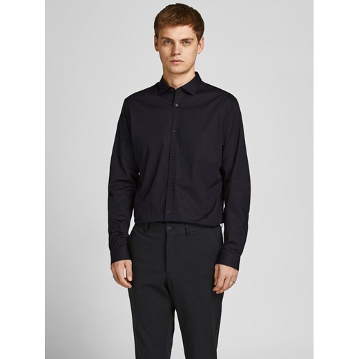 Jack&Jones Koszula 12201905 Czarny Slim Fit ze sklepu MODIVO w kategorii Koszule męskie - zdjęcie 182710041
