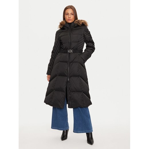 Guess Kurtka puchowa New Olga W4BL41 WEX52 Czarny Regular Fit ze sklepu MODIVO w kategorii Kurtki damskie - zdjęcie 182710090